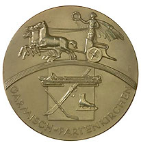 1936年加米施·帕滕基兴冬奥会奖牌（正面）