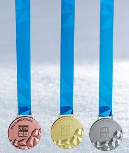 2016利勒哈默尔冬青奥运奖牌