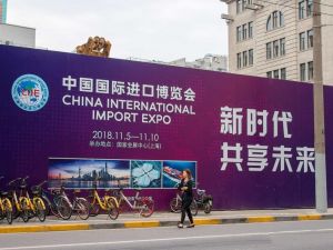 上海进口博览会口号