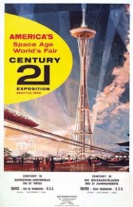 official poster,Seattle World's Fair.