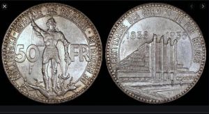 1935布鲁塞尔世博会纪念币