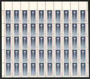 1962年美国西雅图世博会邮票