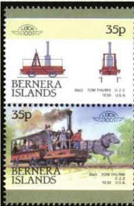 汤姆.拇指号蒸汽机车邮票