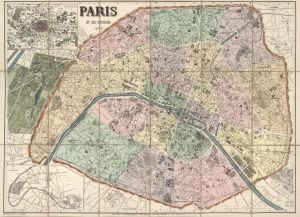 1889巴黎世博会地图