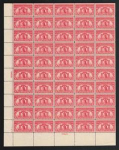 1926费城世博会邮票全张
