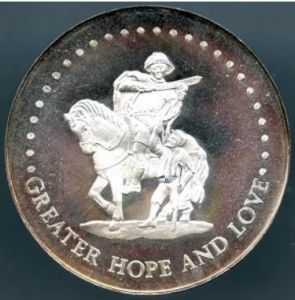 1958布鲁塞尔世博会奖章正面