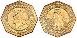 罗伯特·艾特肯设计的50美元纪念币
