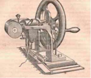 美国伊莱亚斯豪发明的缝纫机