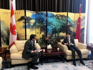 2月6日，丛培武大使就新型冠状病毒感染肺炎疫情防控接受加拿大通讯社采访。
